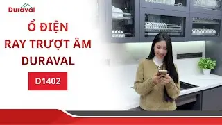 Ổ ĐIỆN RAY TRƯỢT &Acirc;M DURAVAL D1402 | CHI TIẾT NHỎ CHO CĂN BẾP SANG TRỌNG, TIỆN NGHI.