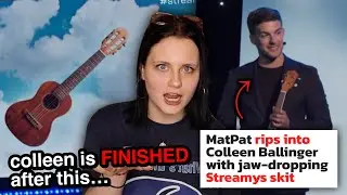 Colleen Ballinger CALLED OUT By MatPat At Streamy Awards 2023