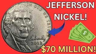 RARE Jefferson Nickels Worth MILLIONS Still in Circulation   These Dates Will Make You Rich!