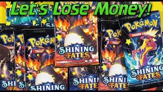 Profit or Loss? Pokemon Shining Fates Booster Packs x12