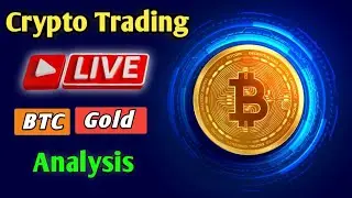 Bitcoin Live Trading 🚀 Real-Time BTC Price Action & Scalping #gold #analysis