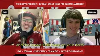 📺  154 |What Now For Woeful Arsenal?  Worrying signs for a team that wants to win big.
