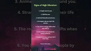 Signs of High Vibration #motivation #quotes #psychology #shortvideo #viral #trending #youtubeshorts