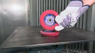 POLIFAN&reg; CURVE Flap Disc &mdash; How to clean a fillet weld