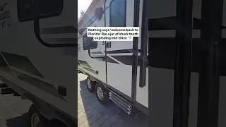 RV Travel Day Mishap in Florida (Shark Teeth Disaster) #rvlife #travelday #lifeontheroad