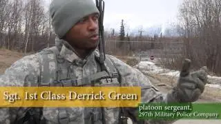 Alaska National Guard's 297th Military Police Company prepare to deploy