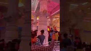 Full rush in vrindavan temple 🛕