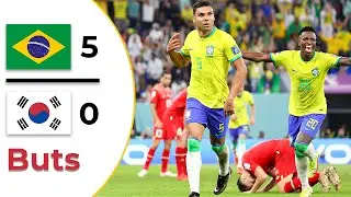 Br&eacute;sil vs Cor&eacute;e du Sud 5 0 Highlights & All Goals 🔥 Friendlies 2025 HD