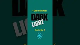 ✨ Dark Mode in React.js | Beginner Friendly #cleancode #frontendcourse #hypertextmarkuplanguage
