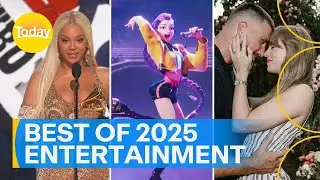 Take a look back at the best entertainment stories of 2025 | Today Show Australia