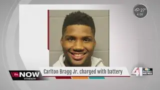 KU basketball player charged with battery