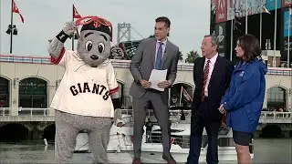 Giants mascot Lou Seal plays a wild game of charades!