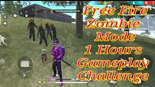 Free Fire Zombie Invasion Mode 1 Hours Gameplay Challenge || Gaming Ariful