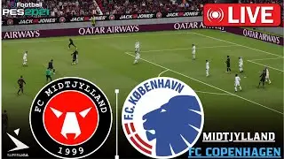 🔴 FC Midtjylland vs FC Copenhagen | Danish Superliga 2026 | PES 2021 Gameplay Simulator
