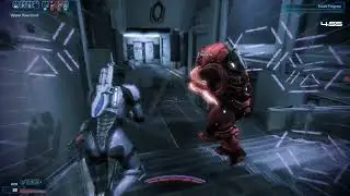 Mass Effect 3 Asari Justicar Adept,  Firebase Glacier - Geth, Gold.