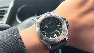 Black Friday!! Marina militare seagull mod automatic watch custom #panerai #homage #submersible