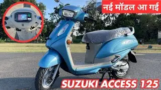 2025 Suzuki Access 125 TFT Display New Model | Features Price Mileage Detailed Review