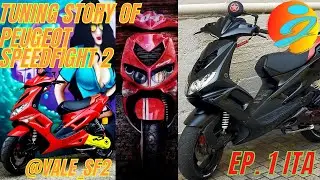 ITA: Tuning Story of Peugeot Speedfight 2 scooter || Jacopo Oro
