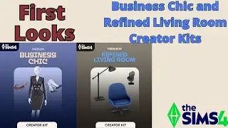 First Look: Business Chic and Refined Living Room Creator Kits
