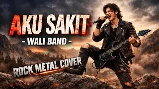 AKU SAKIT &ndash; WALI BAND | ROCK METAL COVER PALING GAHAR 🔥 POWERFUL VOCAL & DISTORTION