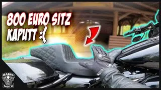 ALLES f&uuml;r dein ARS*H: 800&euro; Sitz hat M&Auml;NGEL 😱 Saddlemen Review | Dans Moto | MotoVlog