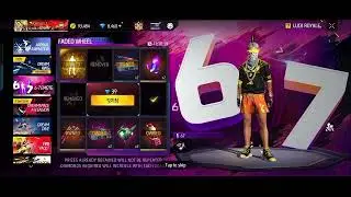 free fire new faded will even unlock 😱 how much Diamond this remote unlock 🤔 