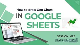 #googlesheets tutorials : 022 How to draw #geo #chart in #googlesheets