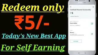 ₹5 Earn Paytm money ||Best Earning Application 2019👍