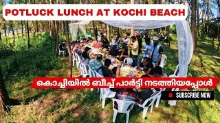 Potluck lunch at malipuram beach , kochi | Bobmc day | Bullethood