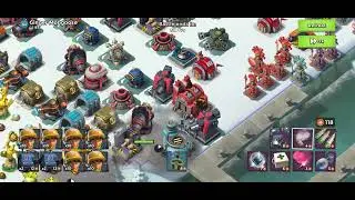 Mech and laser attacks ,a bullit solo and just clearing my map 