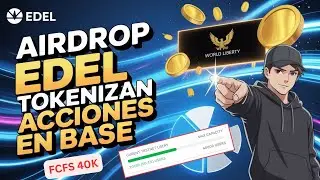 Edel Testnet Live FCFS 40K 👋 EDEL - TOKENIZES ACONS IN BASE