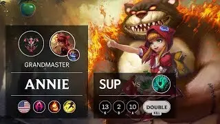Annie Support vs Thresh - NA Grandmaster Patch 9.21
