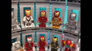 Пополнение коллекции LEGO Ironman Hall of Armor. Железный Патриот и Игорь.