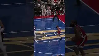 DENI GOING CRAZY ALREADY #deniavdija #trailblazers #portlandtrailblazers