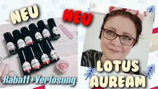 ❄️ Lotus Auream Gel Polish❄️ Test + Verlosung + Rabatt #nageldesign #gelpolish #gelnails #verlosung