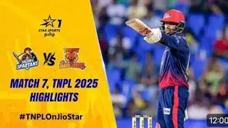 Salem Spartans vs Trichy Grand Cholas | Shriram Capital TNPL | 2025 | Highlights