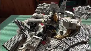 The Ultimate Escape: Millennium Falcon Battles Snake Monster! (Lego Star Wars Stop Motion 3)