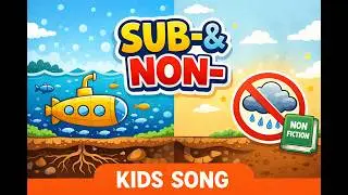 Prefixes Sub- and Non- | Kids Song to Learn Prefix Meanings