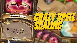 Our Spells Give 164/166 Extra, Our Scaling Went Crazy This Game | Dogdog Hearthstone Battlegrounds