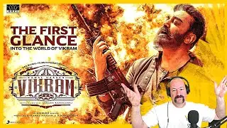 Vikram First Glance | Kamal Haasan | Lokesh Kanagaraj | Dad's Den Reaction