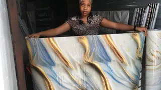 Price Of Marble Sheets, Fluted Panel, Marble Stickers, Wall Papers, Artificial Carpet Grass In Benin