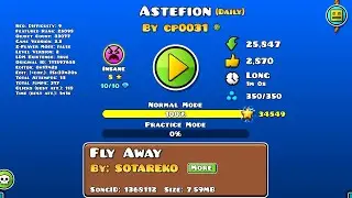 Astefion By cp0031 100% Geometry Dash Daily Level