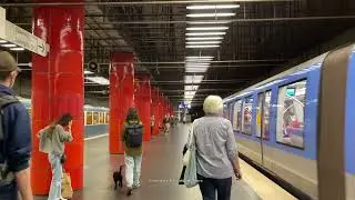 U-bahn (Metro/Subway) in Munich, Germany 2022