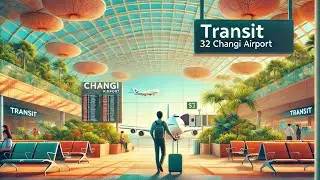 Transit Changi Airport Singapore - Transfer Walk Terminal 3 to 2