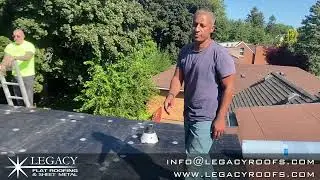 Home addition flat roof replacement London Ontario | Legacy Flat Roofing
