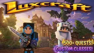 Exploring Lusmax Cookie SMP 500+ Quests & Custom Classes