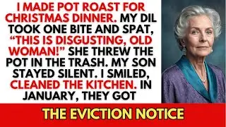 I Made Pot Roast. My DIL Spat, ‘This Is Disgusting, Old Woman!’ and Threw Them Away. In January,…