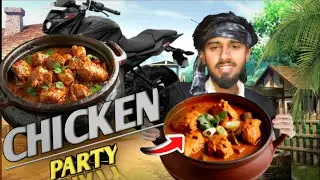 Chicken curry vlog ❣️ Dehati style me 🤗❣️ party 🍗#vlog #recipe 