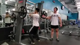 Smith Machine Front Squat