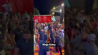Ninja Entry In Wedding#ninja #entry #wedding #singer #star